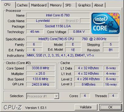  Intel Core i5-760: ,   