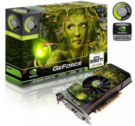 ³ NVidia GeForce GTX 550 Ti:     