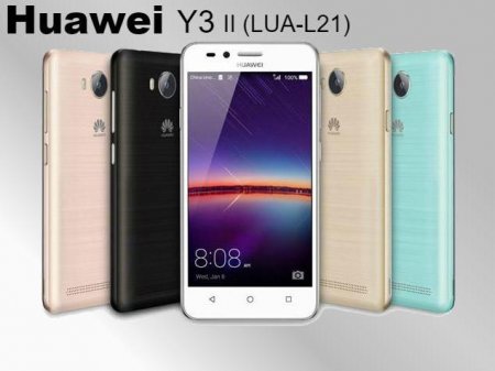 Huawei Y3 II (Huawei LUA-L21):   