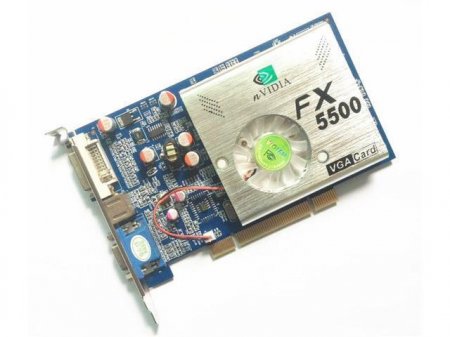   NVidia GeForce FX-5500. ,   