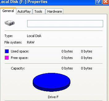 RAW-формат HDD-дисків: як виправити? Покрокова інструкція