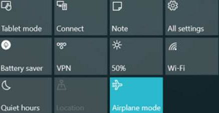 Як відключити режим «У літаку» (Windows 10)? Рішення проблеми