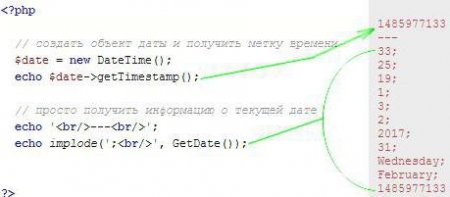    PHP: timestamp   