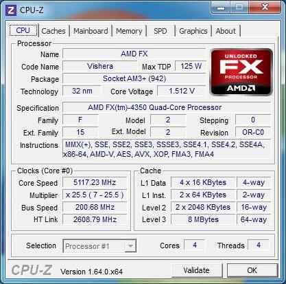  AMD FX-4350: , , 