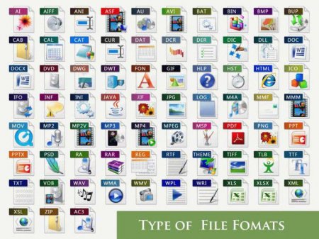 Що таке формати файлів: опис, особливості
