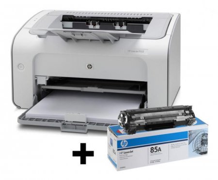 Установка принтера HP LaserJet P1102: підключення, налаштування