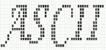  ASCII.   ASCII