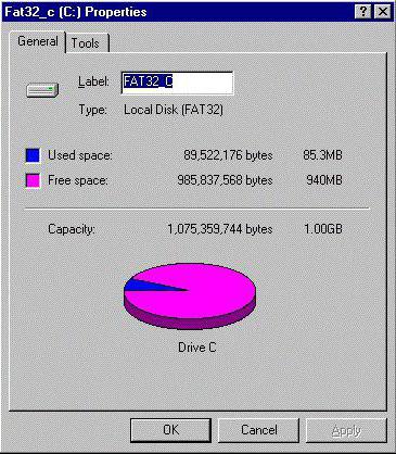     FAT32  NTFS?   