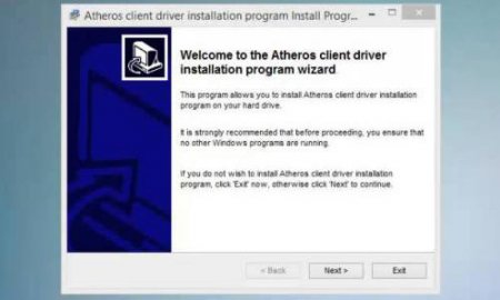 Atheros Client Installation Program -        