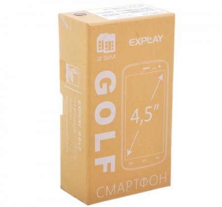 Стільниковий телефон Explay Golf - огляд, характеристики і відгуки