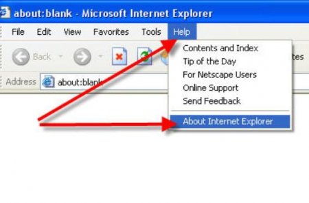 Як дізнатися версію браузера Internet Explorer: поради
